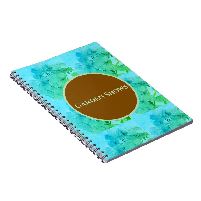 Garden Shows Spiral Notebook (Right Side)