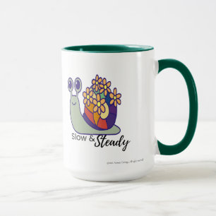 Garden Snail Coffee Mug-Fun Tea Mug for Mom/Sister