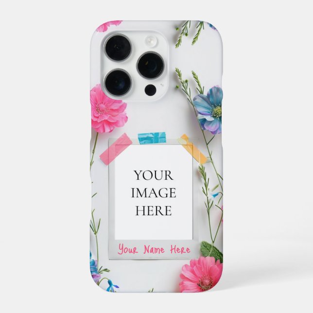 Garden Snapshot iPhone Case (Back)