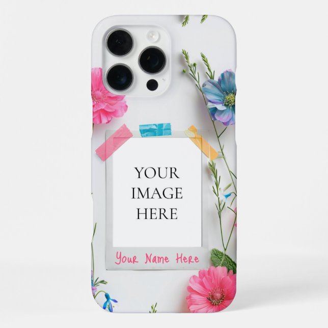 Garden Snapshot iPhone Case (Back)