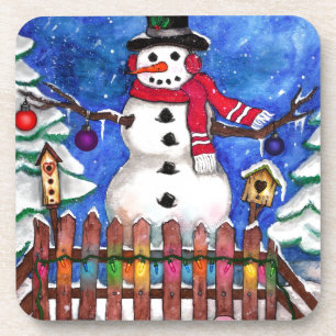 Garden Snowman Coaster