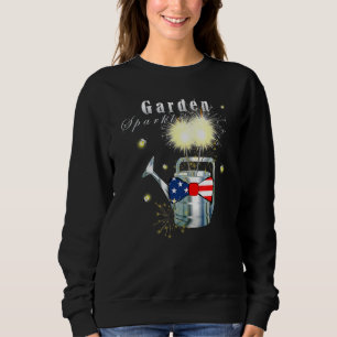 Garden Sparkle Watering Can Sweatshirt