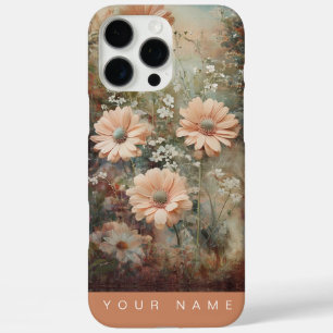 Garden Splendour Peach iPhone 16 Pro Max Case