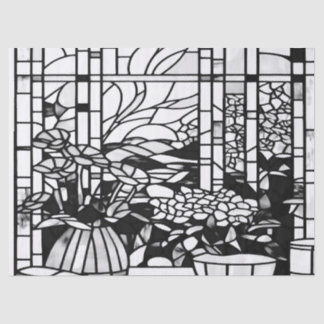Garden Stained Glass  Tissue Paper
