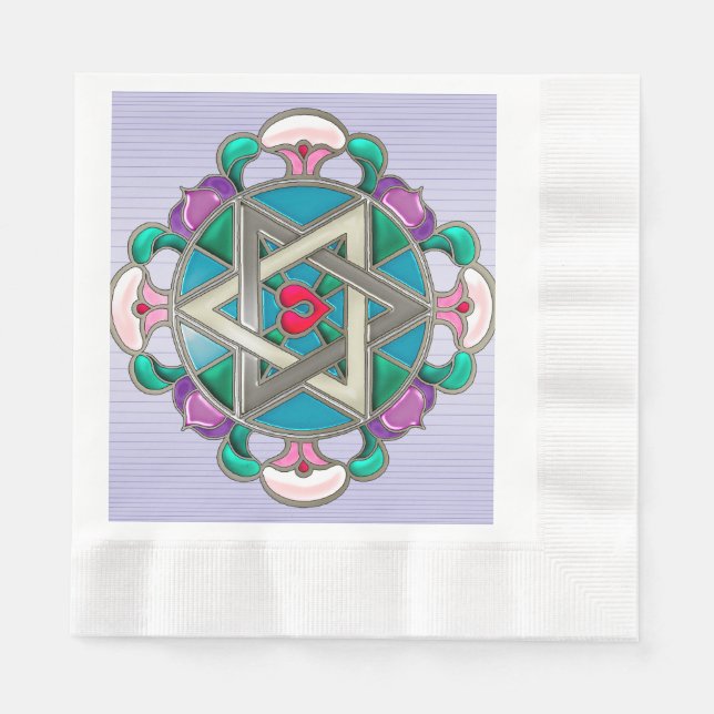 Garden Star Napkin (Front)