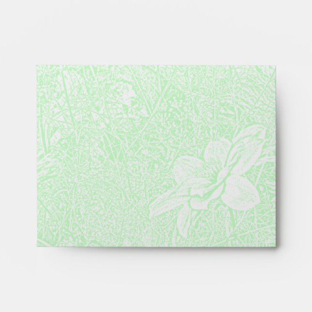 Garden - Subtle Green Envelopes (Front)