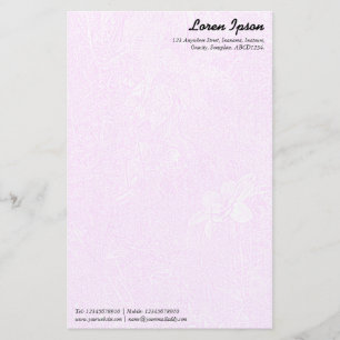 Garden - Subtle Magenta Stationery