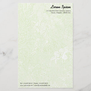 Garden - Subtle Martian Green Stationery