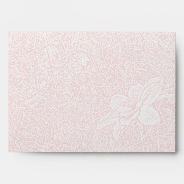 Garden -Subtle Pink Envelope (Front)