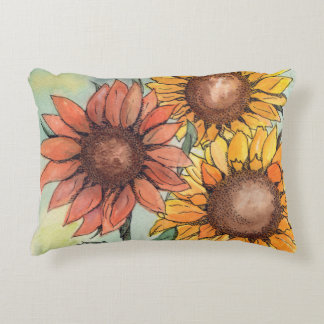 Garden Sunflower Pillow