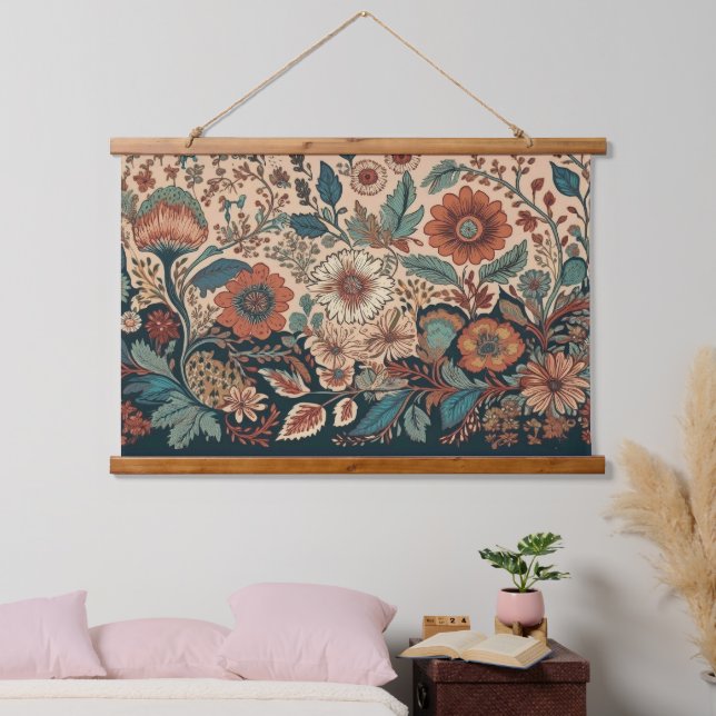 Garden Tapestry Wall Hanging (Bedroom)