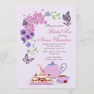 Garden Tea Party Invitation