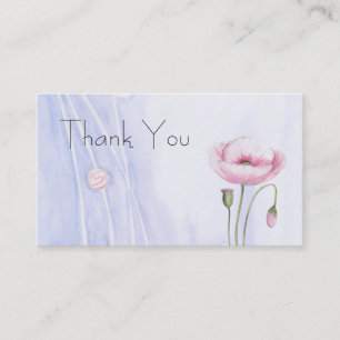 Garden Thank You Business Card