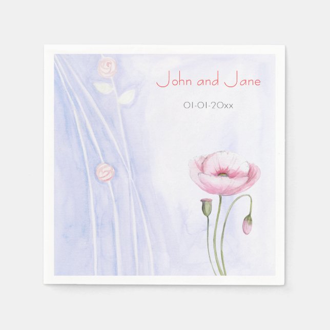 Garden Theme Napkin (Front)