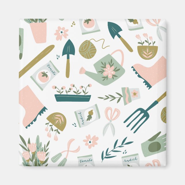 Garden Time Magnet (Front)