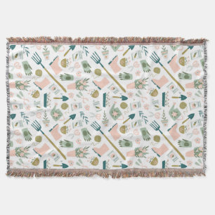Garden Time Throw Blanket