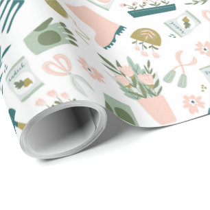 Garden Time Wrapping Paper