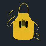 Garden Tractor Kids Apron<br><div class="desc">Quality Kids t-shirts and gifts featuring designs that children love. Customise our apparel and gifts with a name or a message for an infant,  toddler and children of all ages.</div>