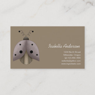 Garden Treasures · Ladybug Business Card