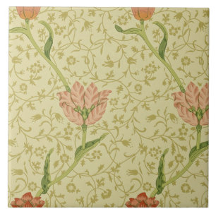 Garden Tulip 1885 designed by William Morris Tile