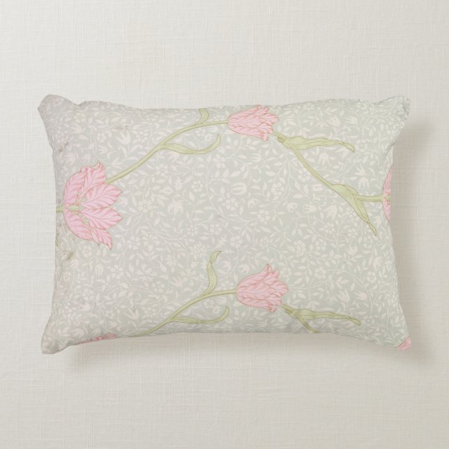 'Garden Tulip' wallpaper design, 1885 Decorative Cushion (Front)