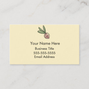 Garden Vegetable Professional Business Card