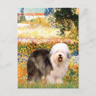 Garden (VGogh) - Old English 12 Postcard