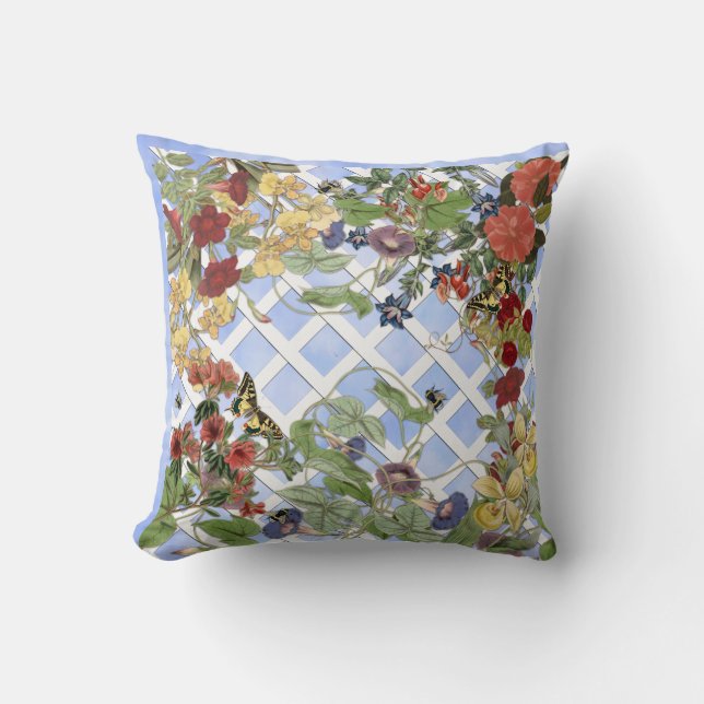 Garden Vignette Cushion (Front)