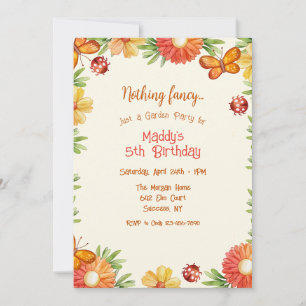 Garden Visitors Invitation