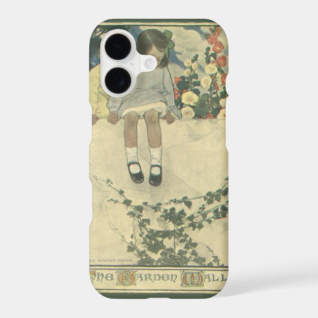 Garden Wall Jessie Willcox Smith, Vintage Children (Back)