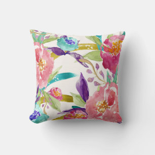 Garden Watercolor Cushion