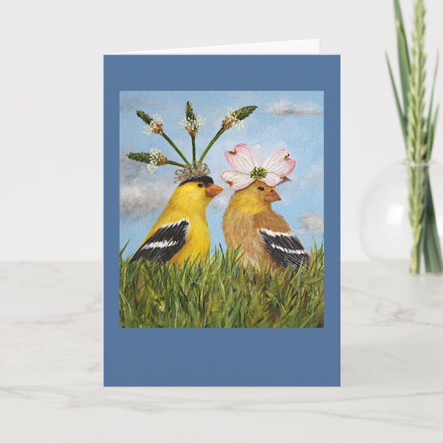 Garden Wedding Card (Front)