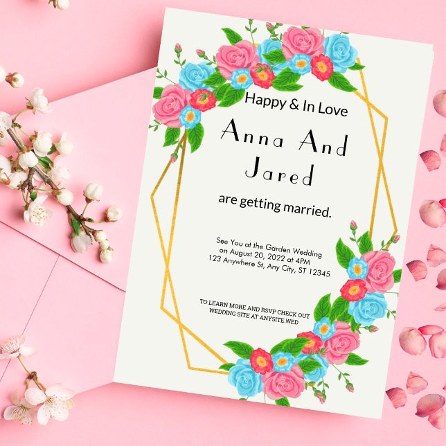Garden Wedding Invitation (Creator Uploaded)