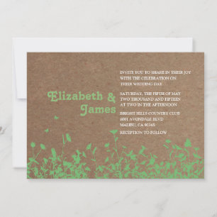 Garden Wedding Invitations