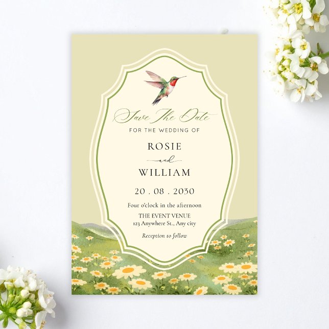 Garden wedding save the date (Creator Uploaded)