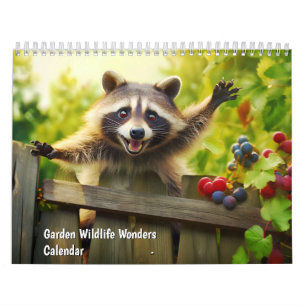 Garden Wildlife Wonders - Calendar