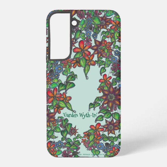 *'Garden Wyth-In' design Samsung Galaxy S22+ Case (Back)