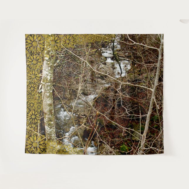 Garden Zen Tapestry (Front (Horizontal))