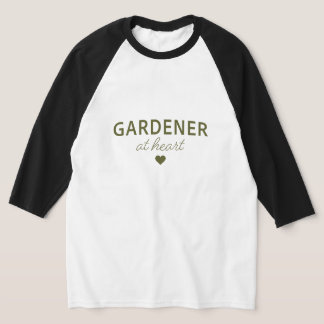GARDENER AT HEART - Dark Green Shirt Hat