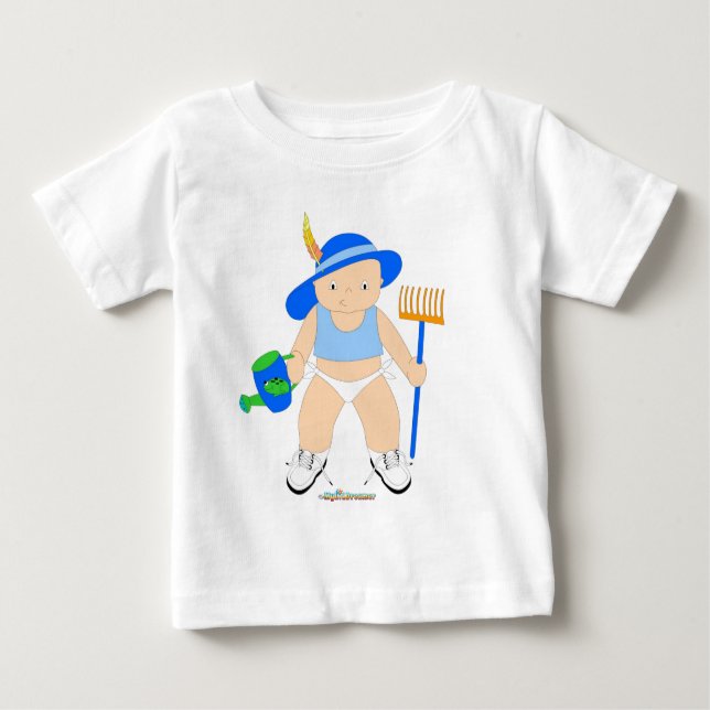 Gardener baby boy baby T-Shirt (Front)