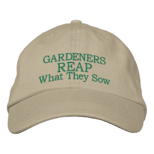 Gardener  embroidered baseball hat