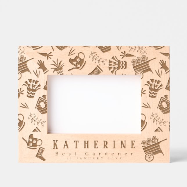 Gardener  etched frames (Front)
