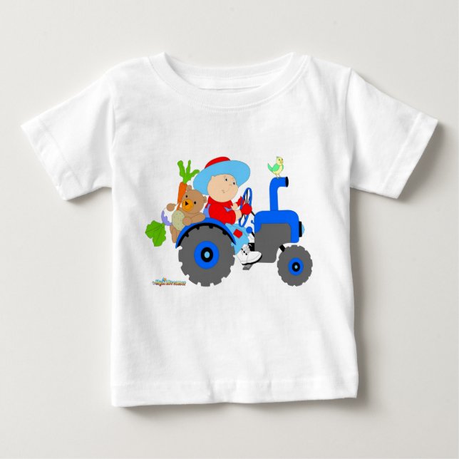 Gardener Farmer baby boy T-Shirt (Front)