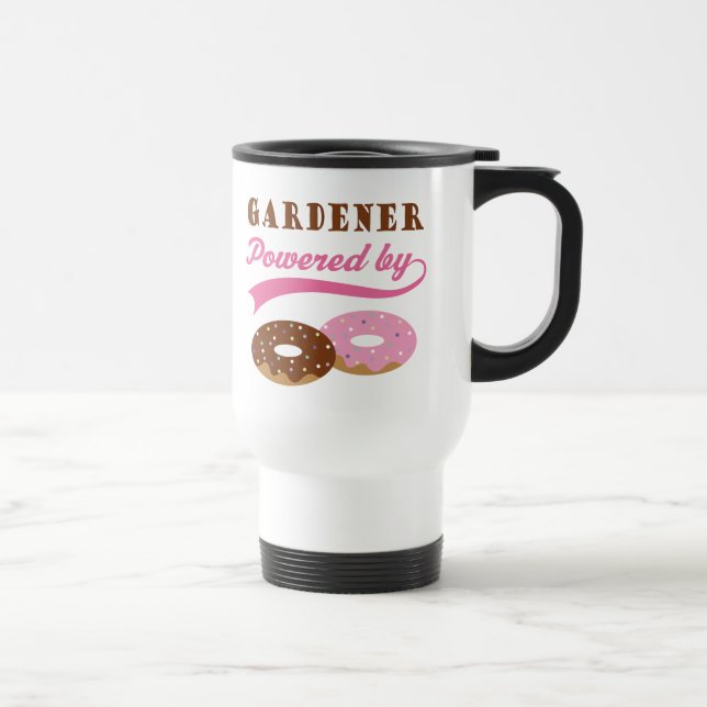 Gardener Funny Gift Travel Mug (Right)