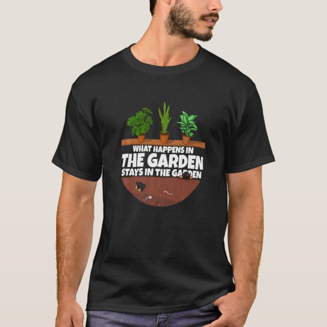 Gardener  Garden T-Shirt (Front)