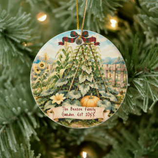 Gardener Gift for Dad gardener. Plant Mum Gift. Ceramic Tree Decoration