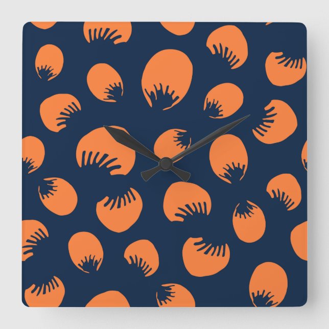 Gardener Gifts | A Flower Without Sunshine Square Wall Clock (Front)
