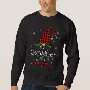 Gardener Gnome Buffalo Plaid Matching Family Chris Sweatshirt