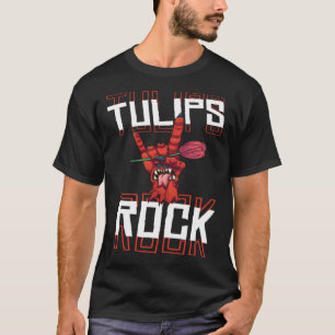 Gardener Hand Garden Tulip Gardening T-Shirt