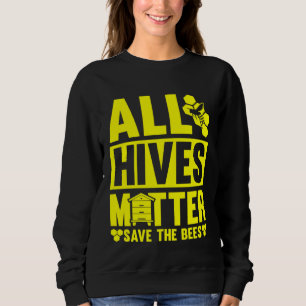 Gardener Hive Garden Plants Flowers Gardening Bees Sweatshirt